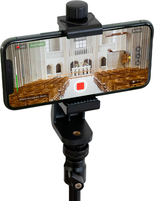 live stream using a smartphone