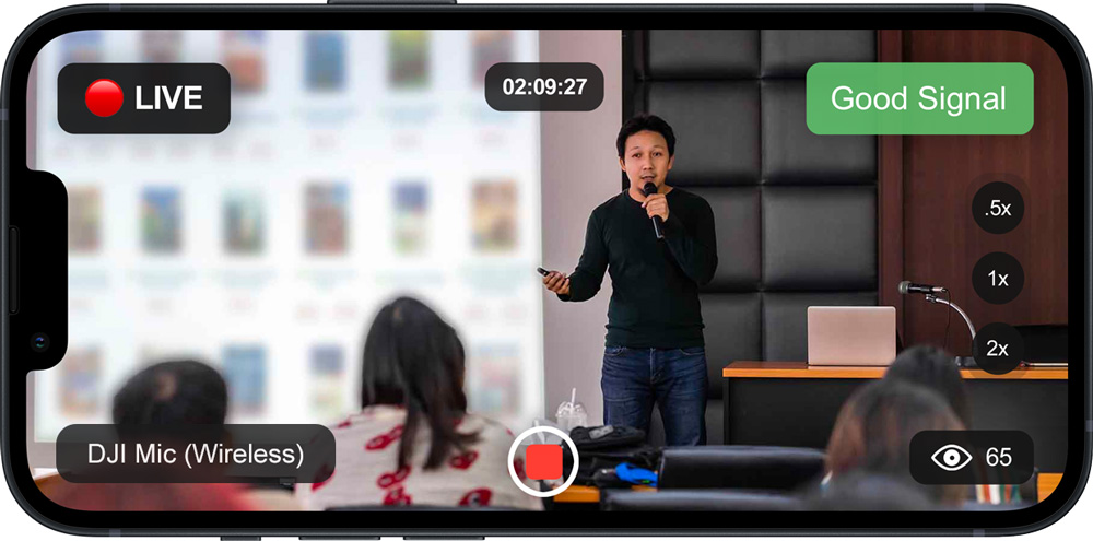 iphone live streaming