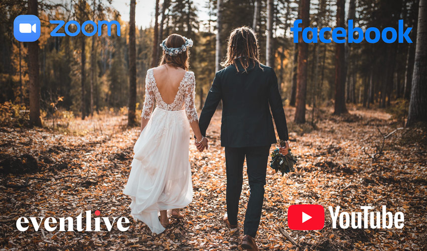 live streaming platforms for weddings