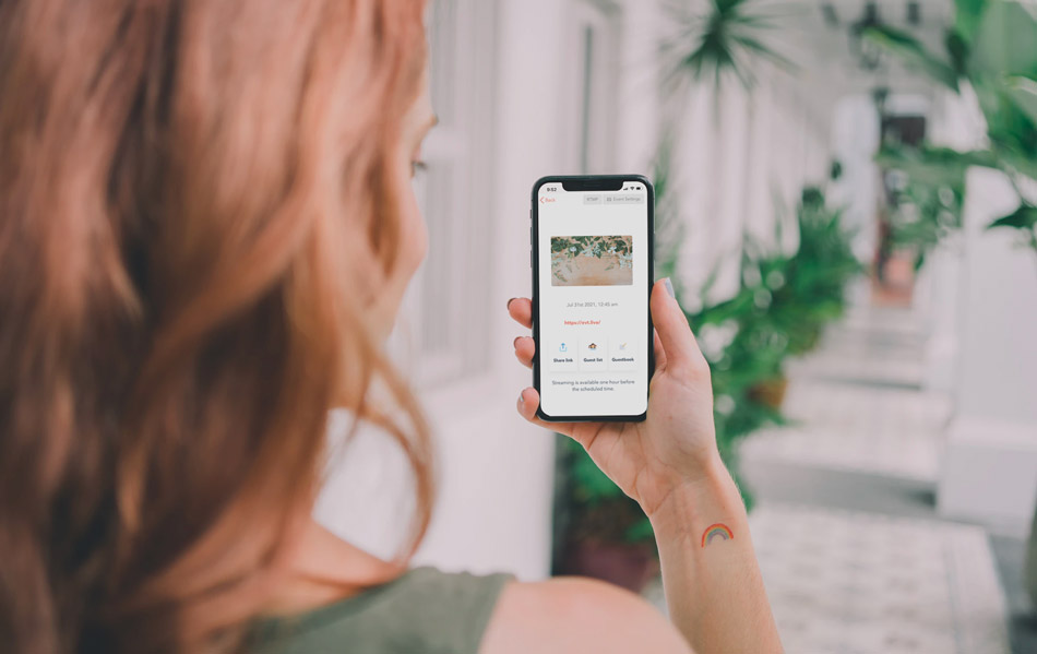 How to Invite a Friend to Live Stream Your Wedding
