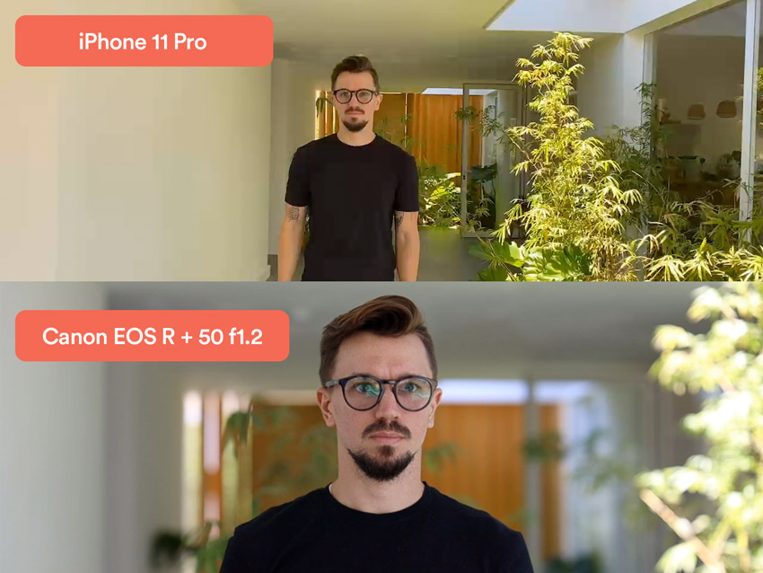 iphone vs canon camera for live streaming