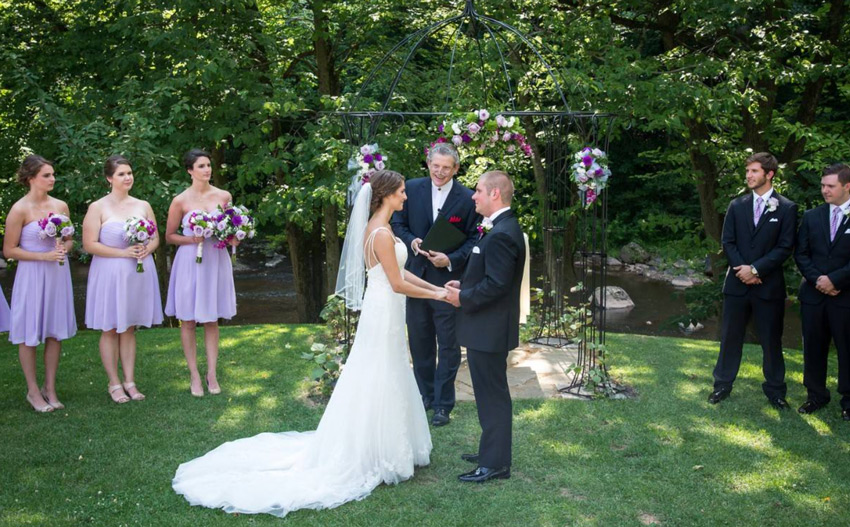 live streaming a wedding ceremony