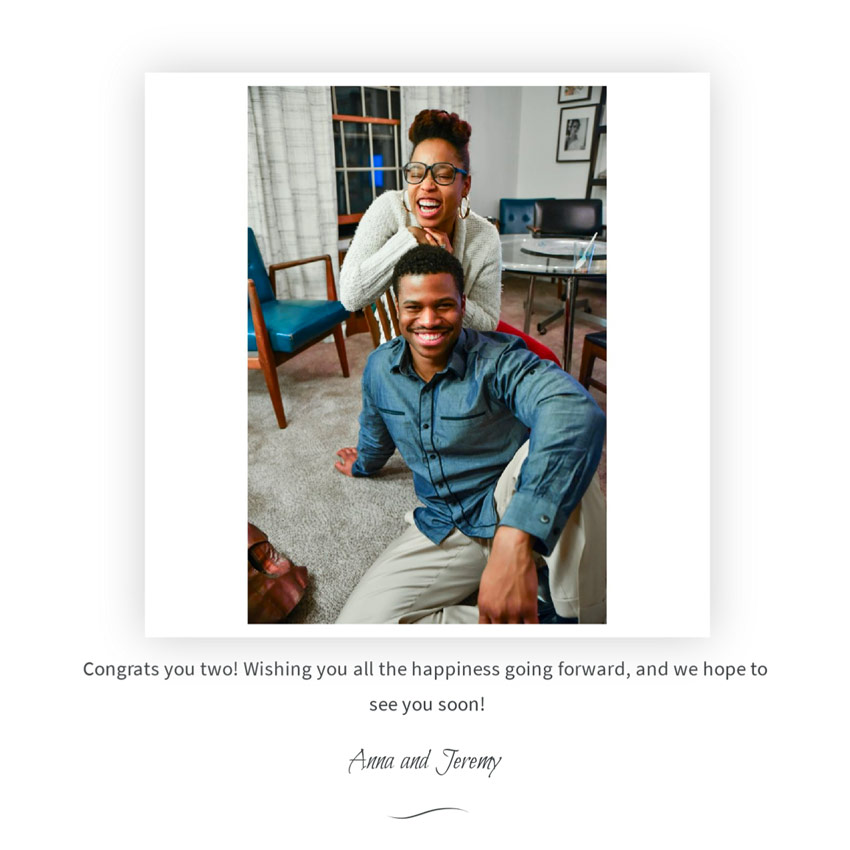 wedding guestbook sample