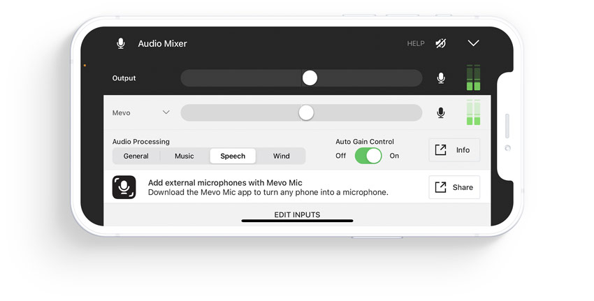 mevo live streaming app