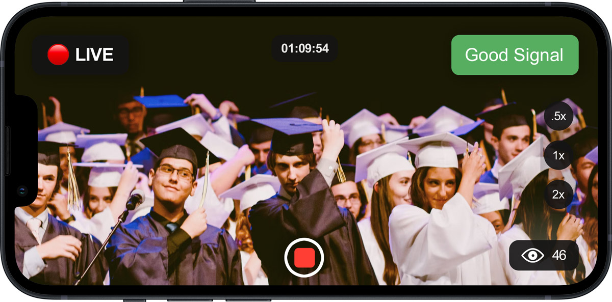 graduation ceremony streaming live
