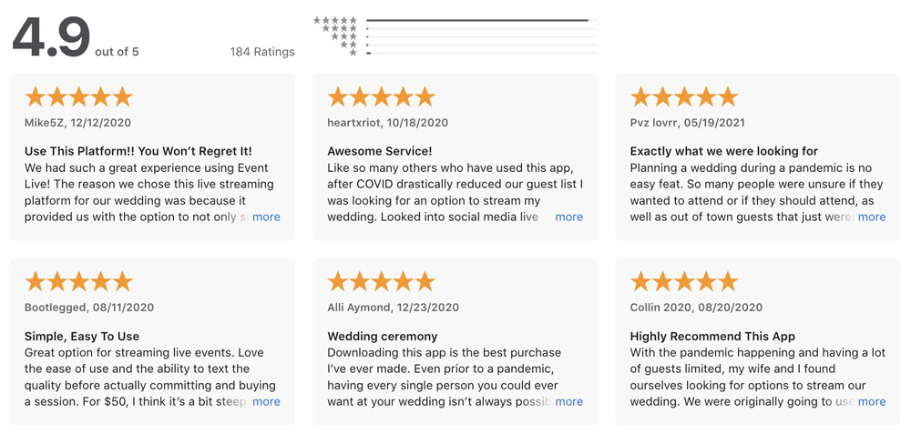 live streaming app reviews