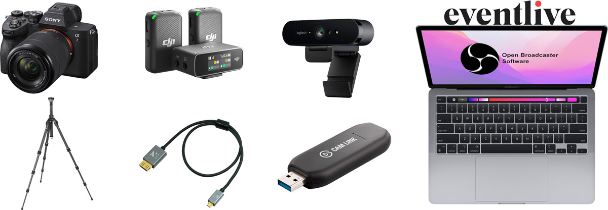 live streaming setup on a medium budget