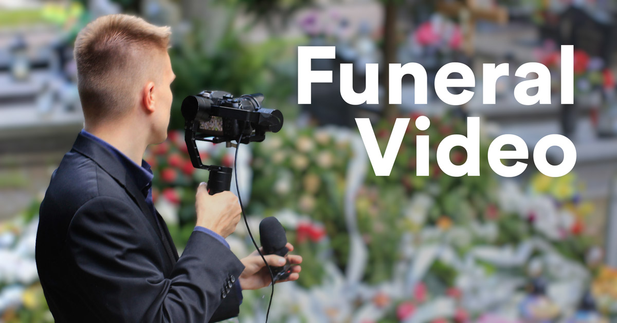 How much does a funeral videographer cost?