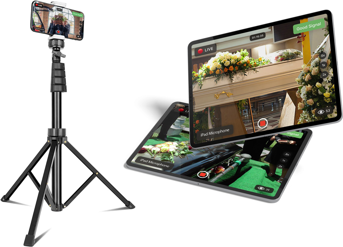 funeral live streaming tools