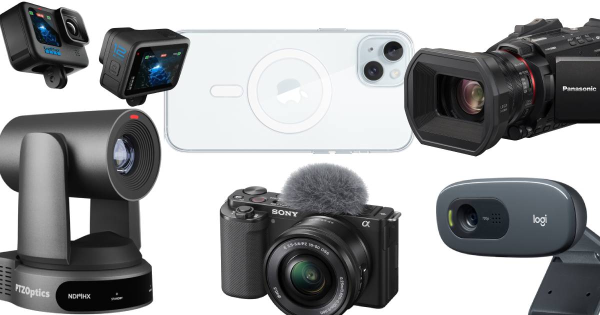 Best Cameras for Live Streaming Events