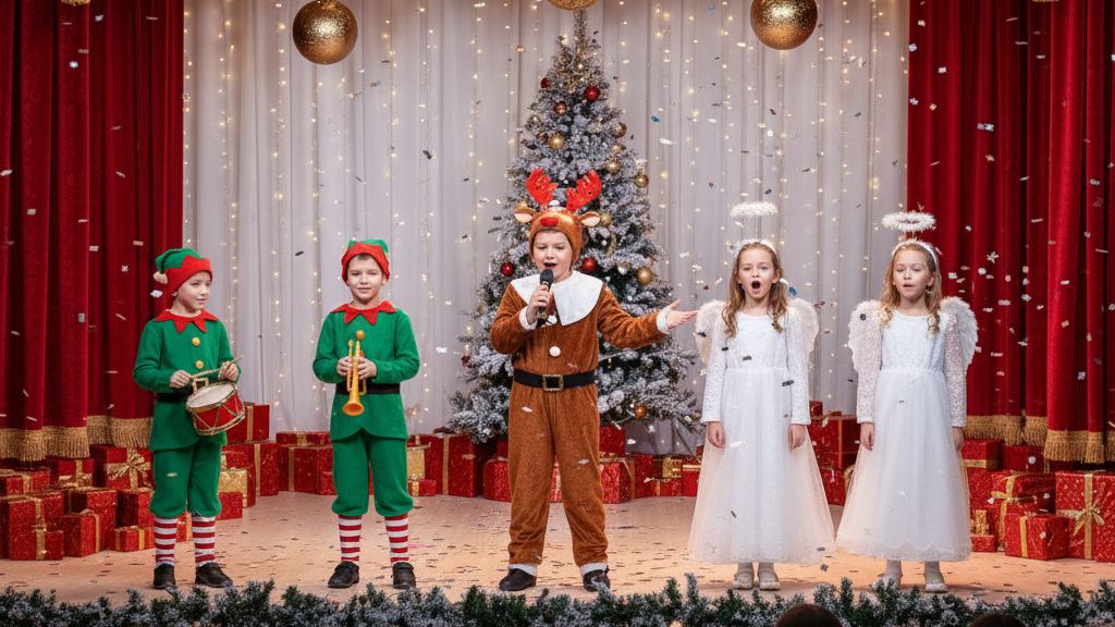 How to live stream a Christmas Show